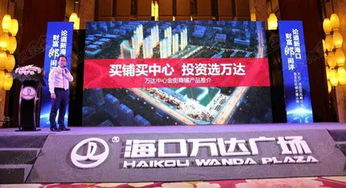 海口萬達廣場投資論壇落幕 金街火爆認籌轟動全城